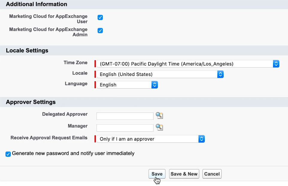 Salesforce CRM Setup