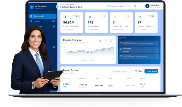 Automate Quoting, Approvals, and Invoicing in Real Time